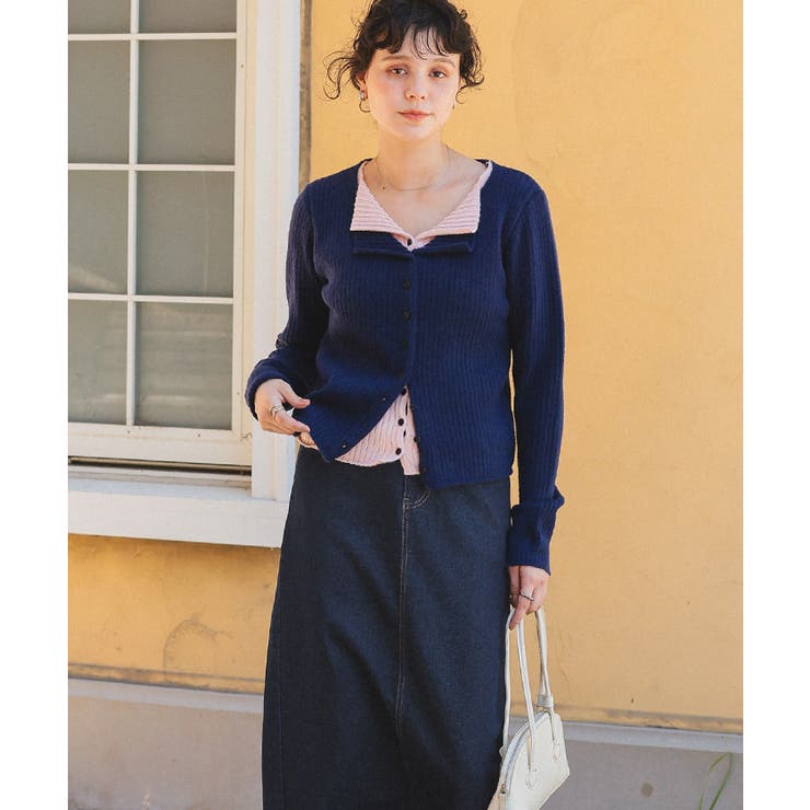 美ラインシルエットデニムスカート | titivate | 詳細画像7 