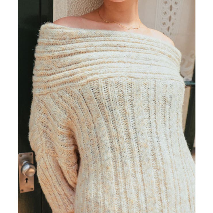 オフショルダールーズニット | titivate | 詳細画像21 