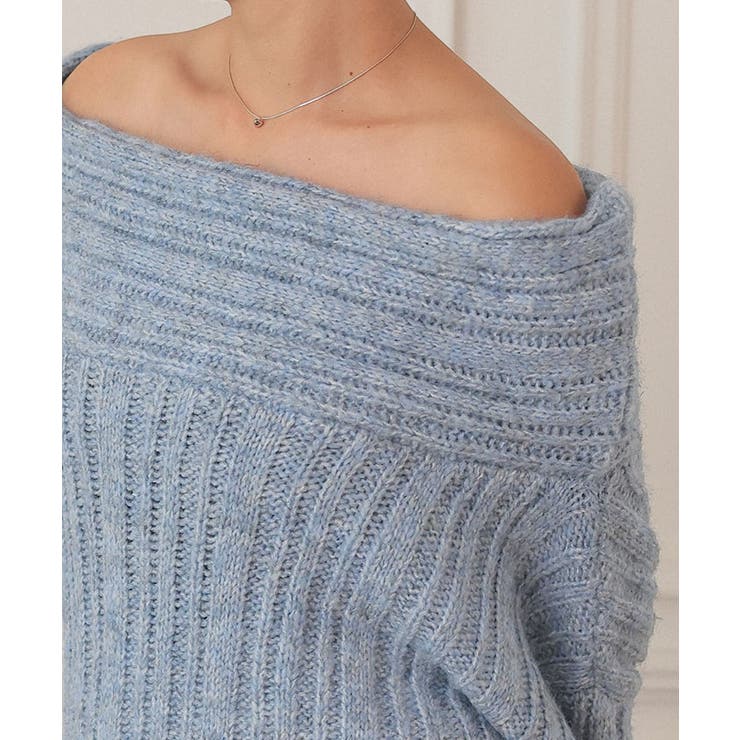 オフショルダールーズニット | titivate | 詳細画像25 