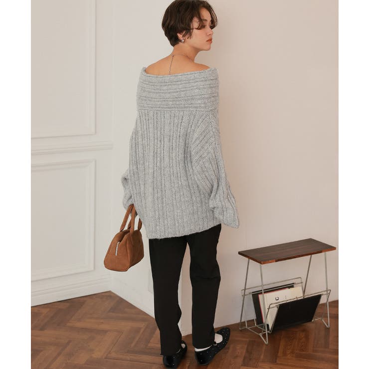 オフショルダールーズニット | titivate | 詳細画像27 