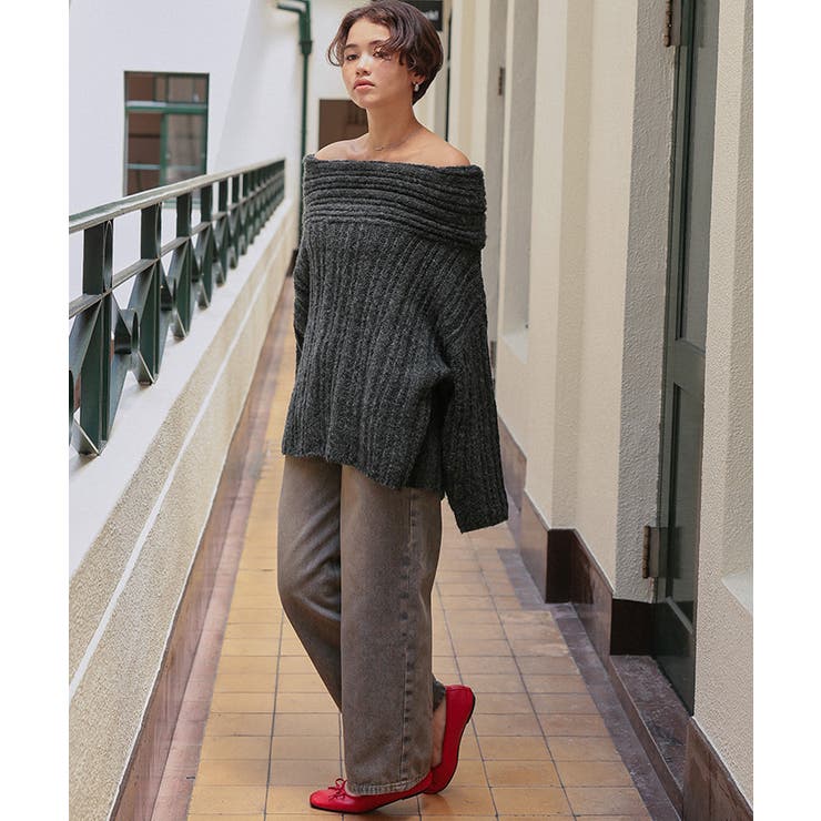 オフショルダールーズニット | titivate | 詳細画像31 