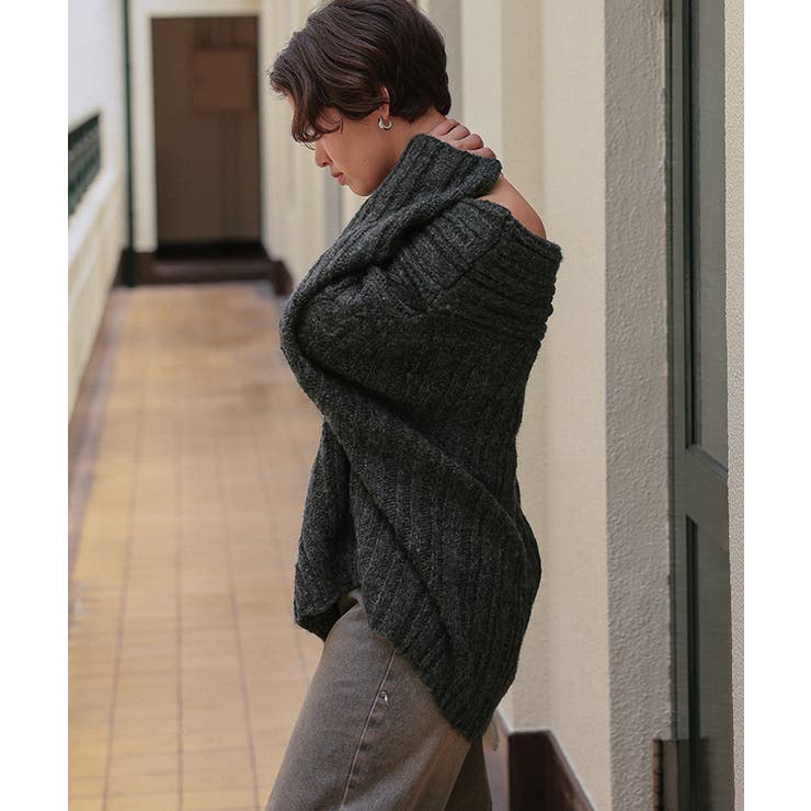 オフショルダールーズニット | titivate | 詳細画像32 