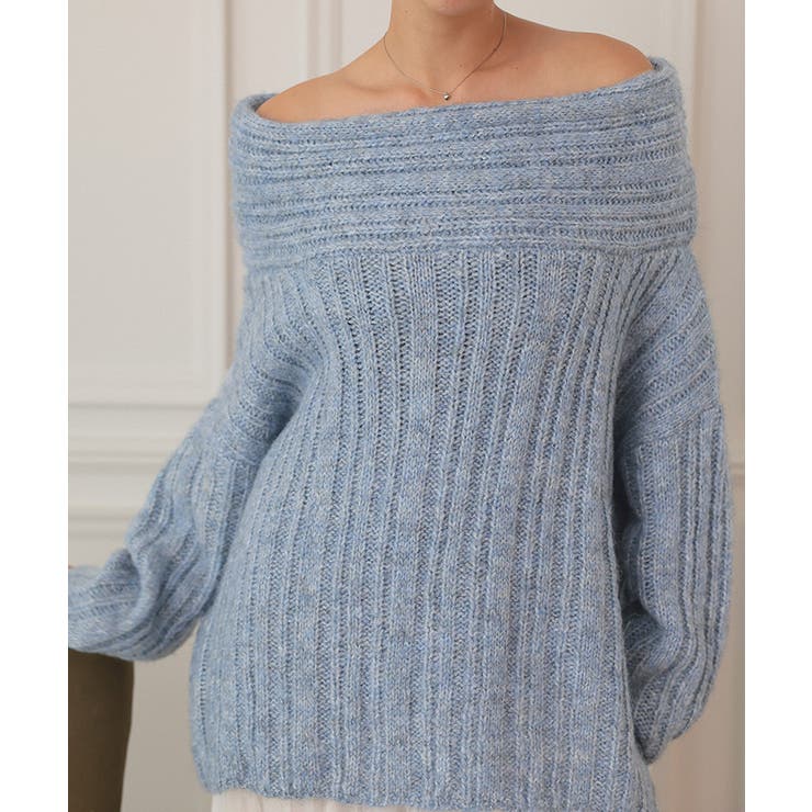 オフショルダールーズニット | titivate | 詳細画像6 