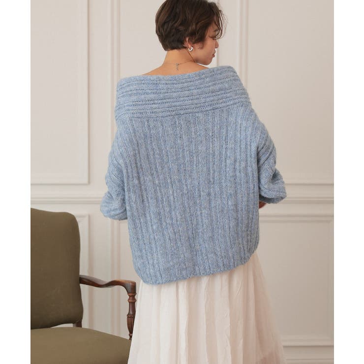 オフショルダールーズニット | titivate | 詳細画像7 