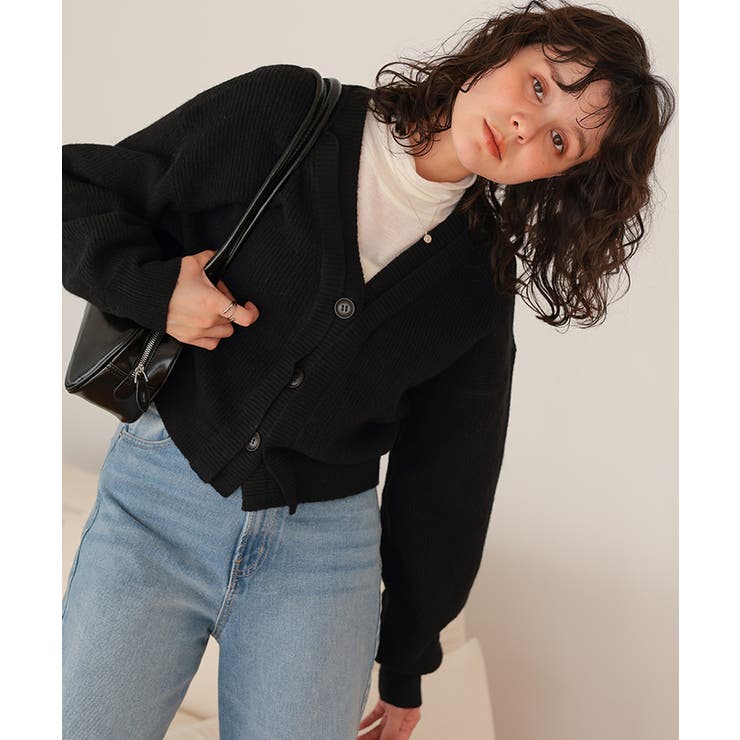 レイヤードデザインニットカーディガン | titivate | 詳細画像34 