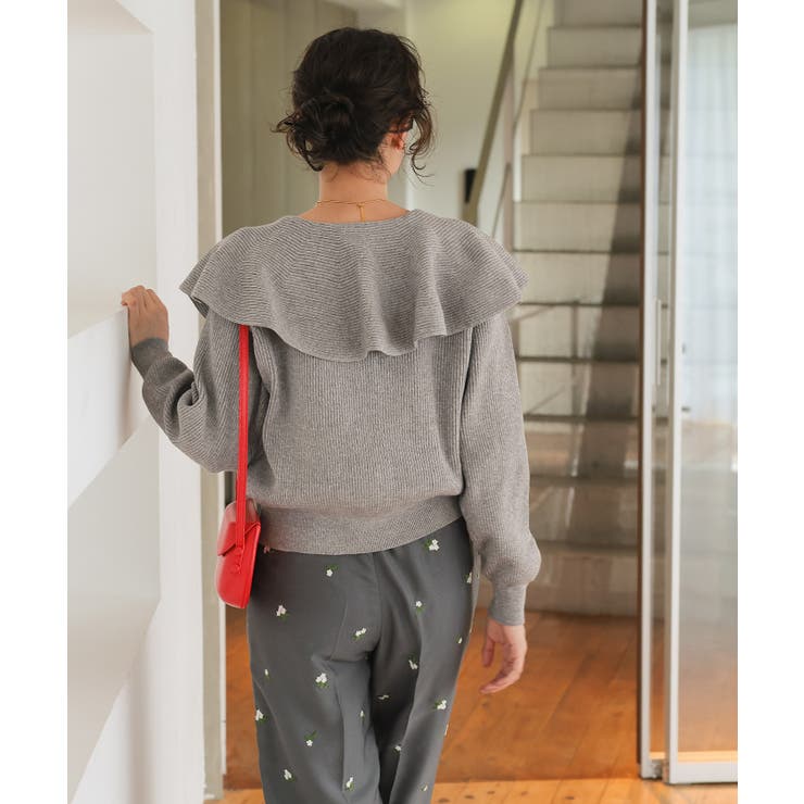 フレア襟ニットカーディガン/トップス | titivate | 詳細画像29 