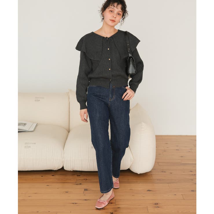 フレア襟ニットカーディガン/トップス | titivate | 詳細画像34 