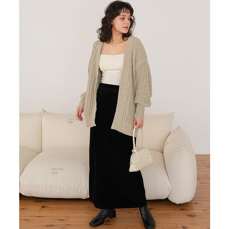 ハンドライクルーズニットカーディガン | titivate | 詳細画像12 