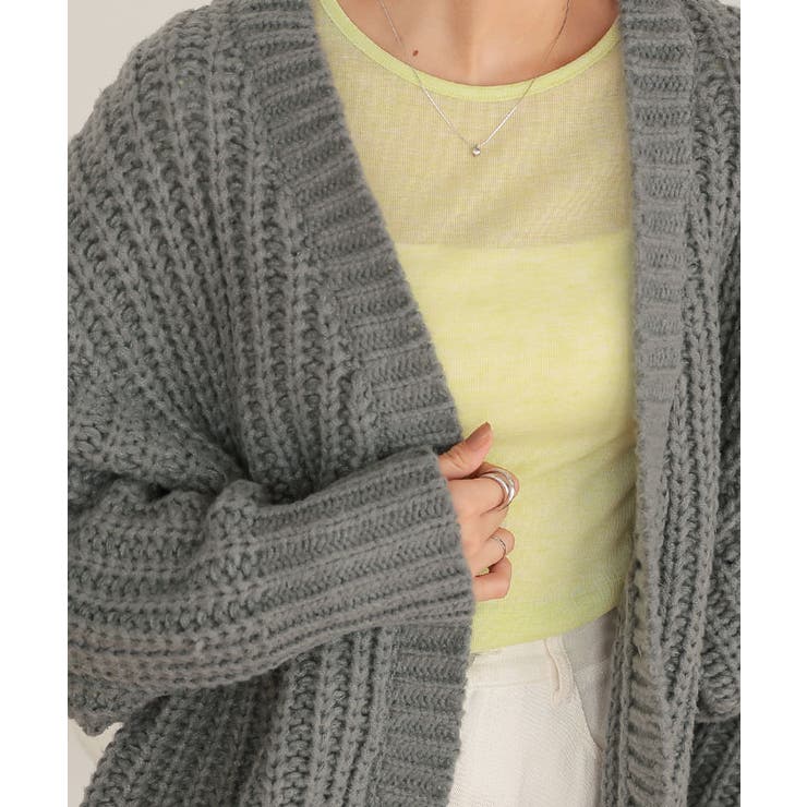 ハンドライクルーズニットカーディガン | titivate | 詳細画像17 