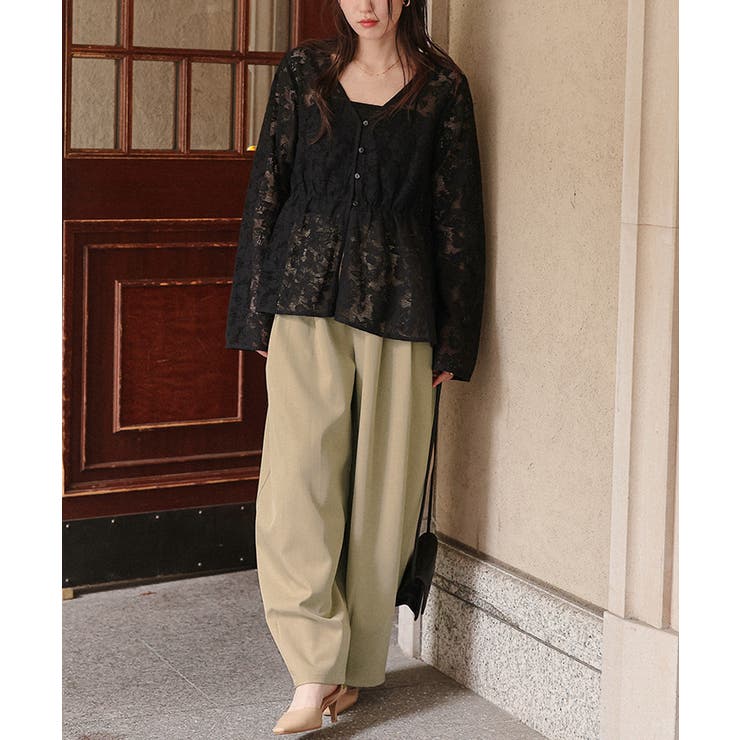 ボリュームコクーンパンツ | titivate | 詳細画像26 