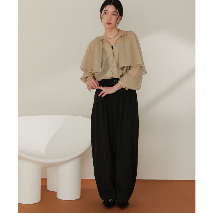 ボリュームコクーンパンツ | titivate | 詳細画像15 