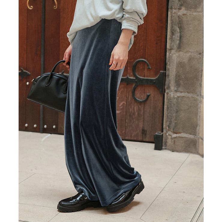 Iラインベロアスカート | titivate | 詳細画像18 