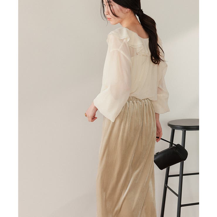 Iラインベロアスカート | titivate | 詳細画像21 