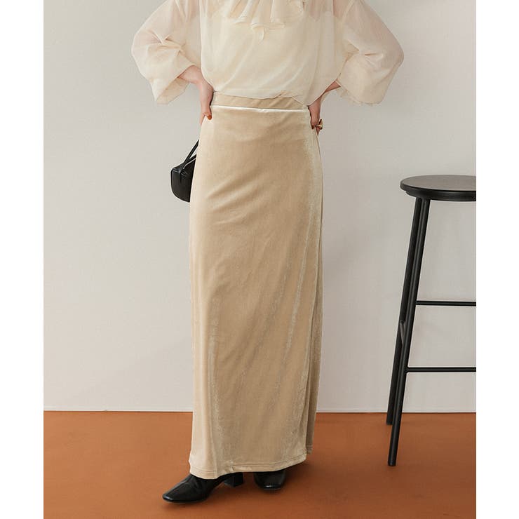 Iラインベロアスカート | titivate | 詳細画像22 