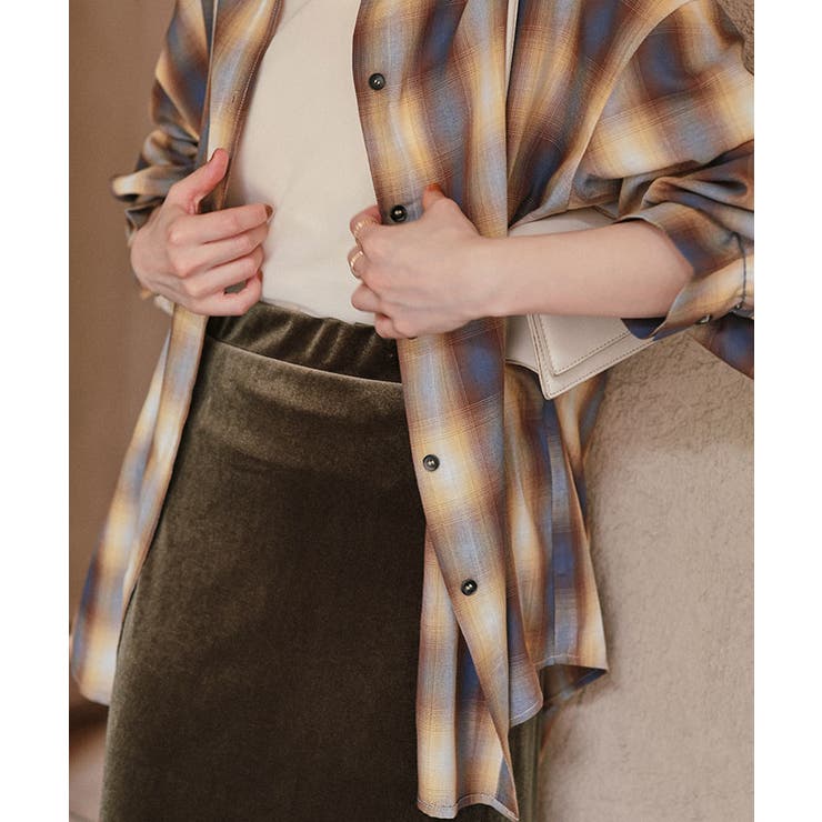 Iラインベロアスカート | titivate | 詳細画像24 