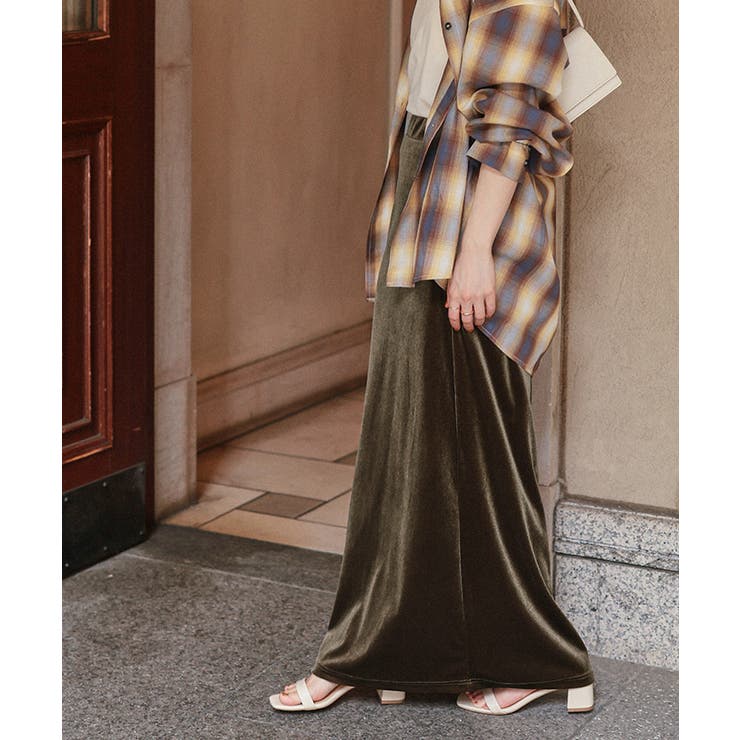 Iラインベロアスカート | titivate | 詳細画像25 