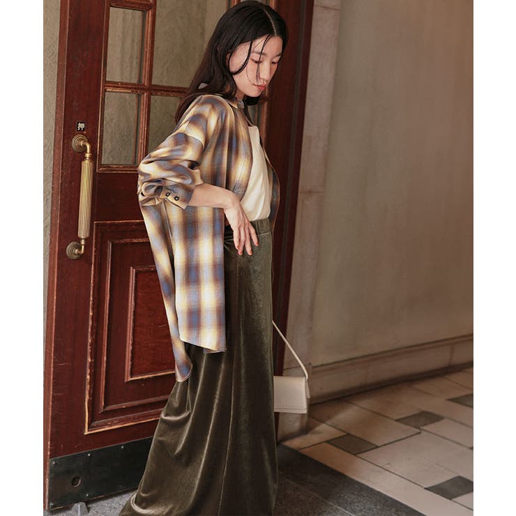 Iラインベロアスカート | titivate | 詳細画像10 