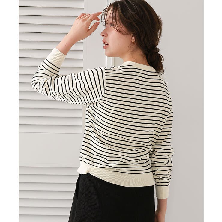 なめらか手触りカシミヤタッチニットカーディガン | titivate | 詳細画像23 