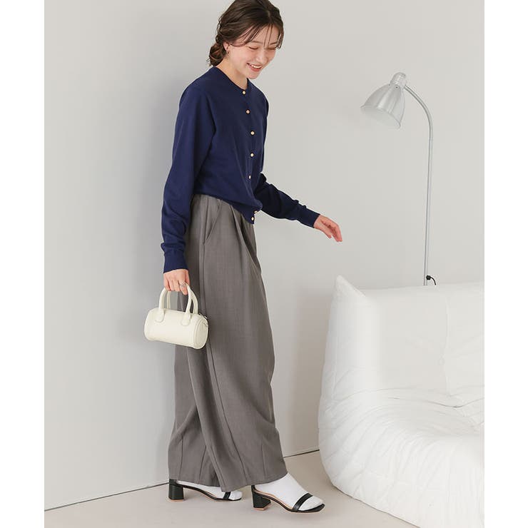 なめらか手触りカシミヤタッチニットカーディガン | titivate | 詳細画像31 