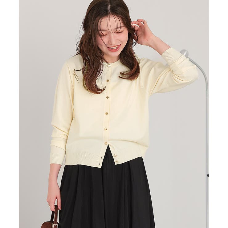 なめらか手触りカシミヤタッチニットカーディガン | titivate | 詳細画像32 