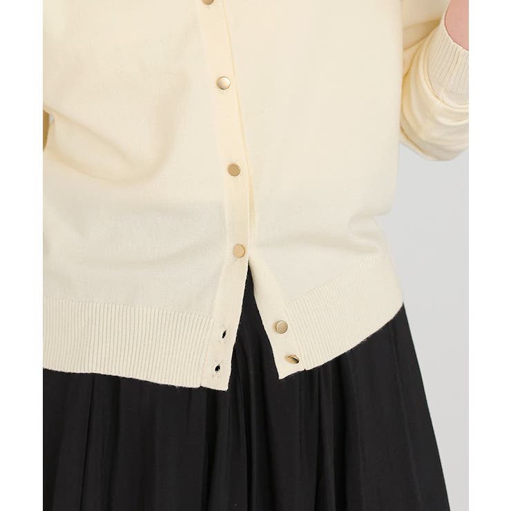 なめらか手触りカシミヤタッチニットカーディガン | titivate | 詳細画像33 