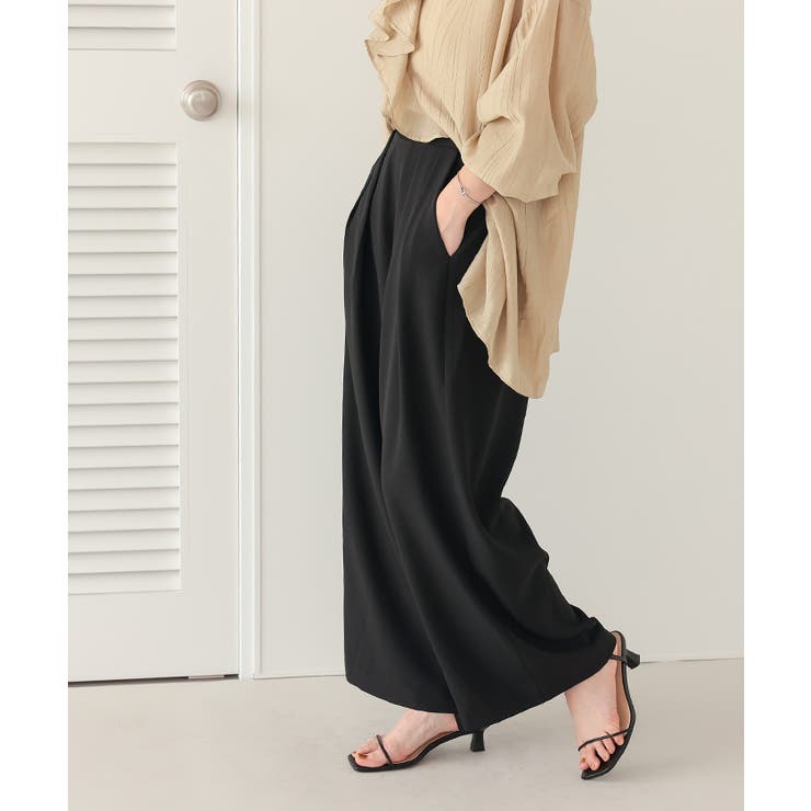 とろみタックワイドイージーパンツ | titivate | 詳細画像33 