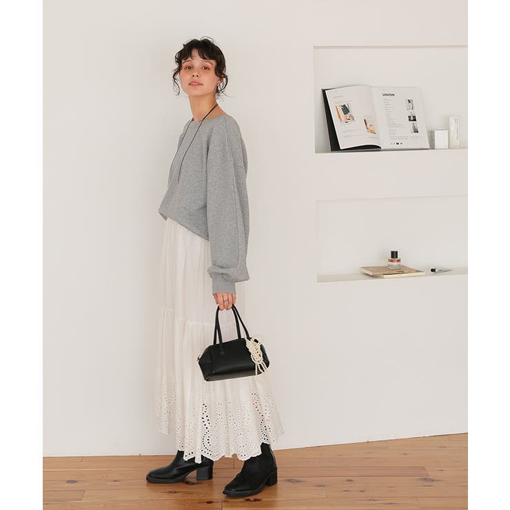 バックオープンゆるっとスウェットプルオーバー | titivate | 詳細画像29 