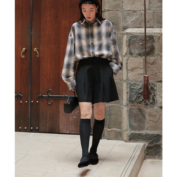 マルチウェイチェックオーバーシャツ | titivate | 詳細画像18 