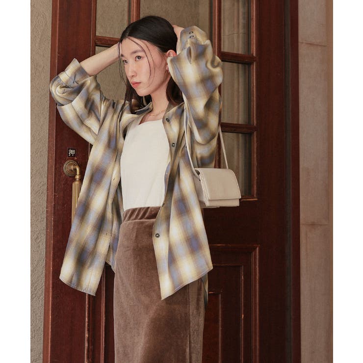 マルチウェイチェックオーバーシャツ | titivate | 詳細画像2 