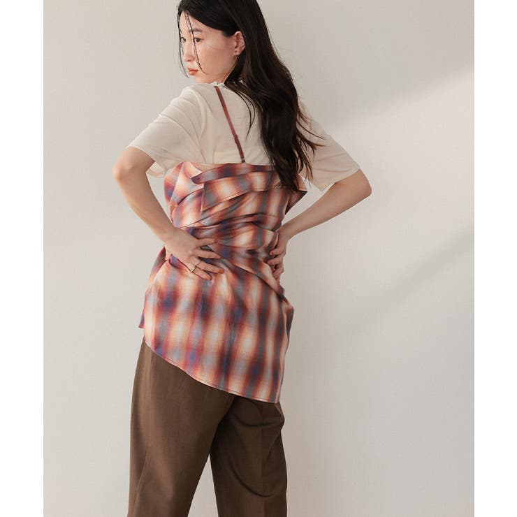 マルチウェイオーバーシャツ　チェック　完売品 マルチウェイチェックオーバーシャツ | titivate