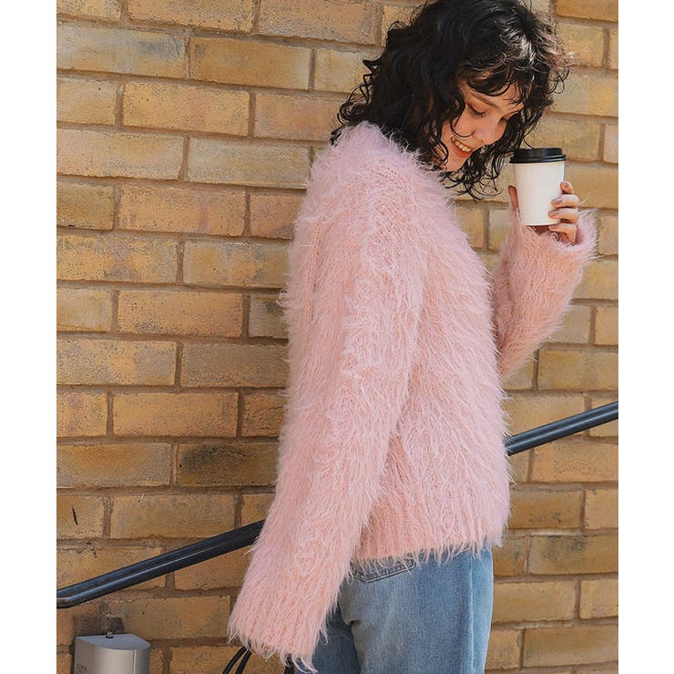 ふわふわ毛ガキニットカーディガン | titivate | 詳細画像13 