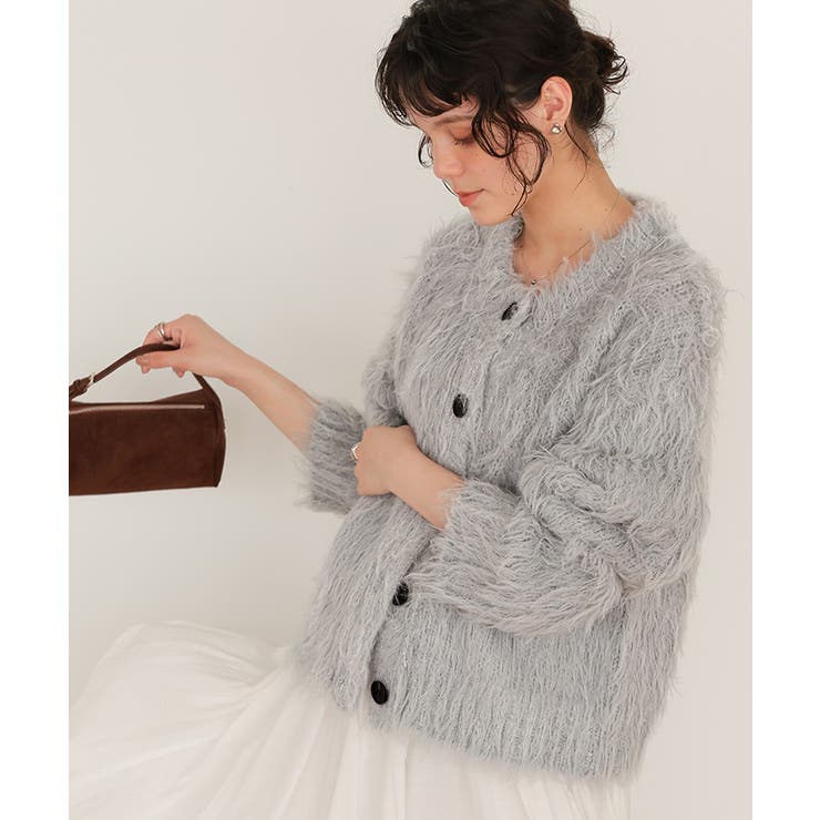 ふわふわ毛ガキニットカーディガン | titivate | 詳細画像19 