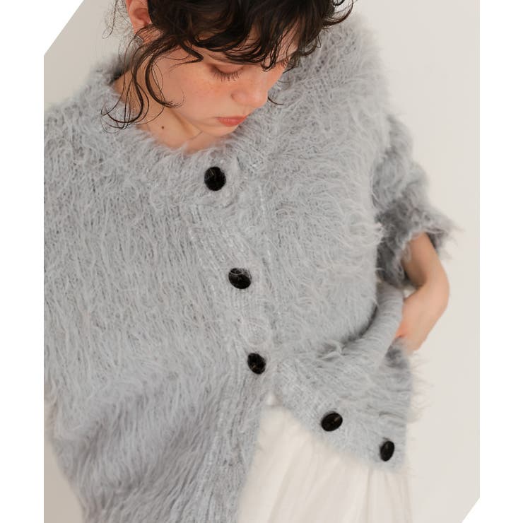 ふわふわ毛ガキニットカーディガン | titivate | 詳細画像20 