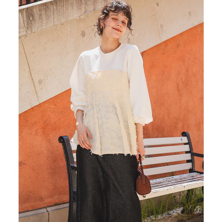 ビスチェライクドッキングペプラムトップス | titivate | 詳細画像4 