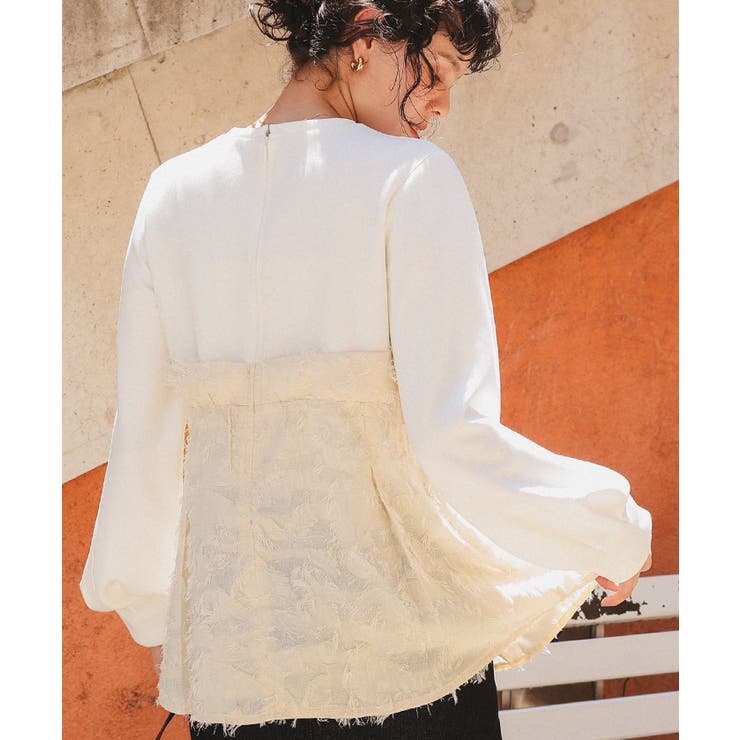 ビスチェライクドッキングペプラムトップス | titivate | 詳細画像11 