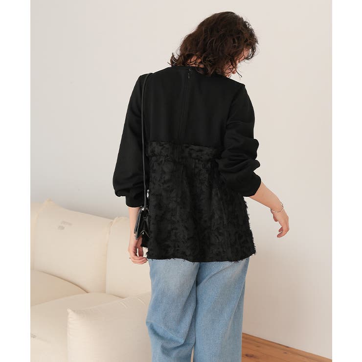 ビスチェライクドッキングペプラムトップス | titivate | 詳細画像18 