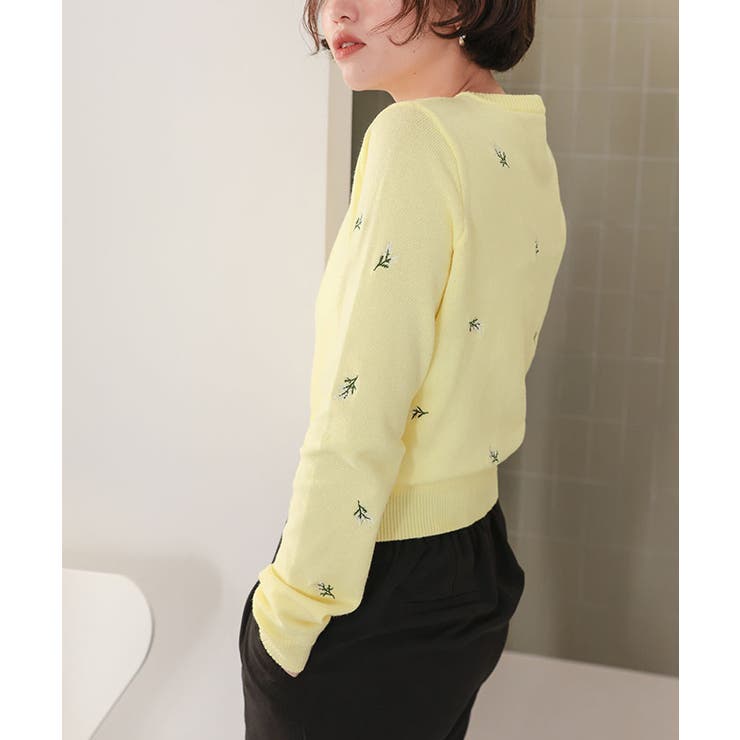 フラワー刺繍カーディガン | titivate | 詳細画像17 