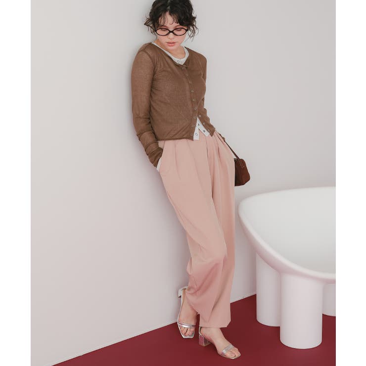 シアーテレコカーディガン | titivate | 詳細画像14 