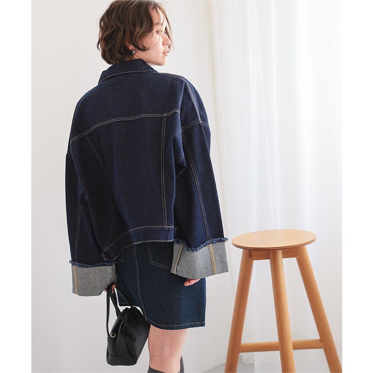 袖ロールアップデニムジャケット | titivate | 詳細画像13 