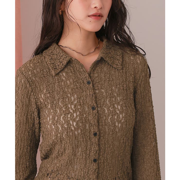 レースコンパクトシャツ | titivate | 詳細画像30 