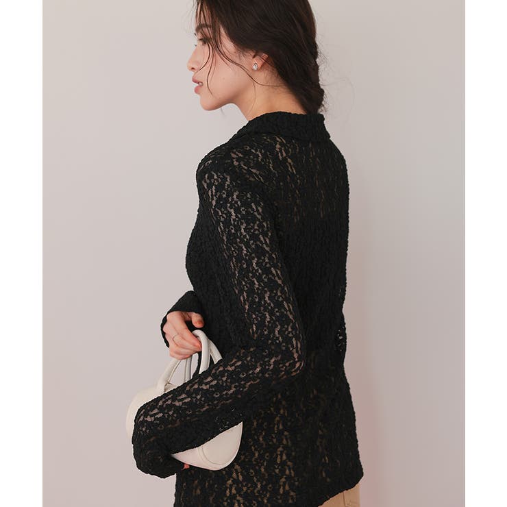 レースコンパクトシャツ | titivate | 詳細画像33 