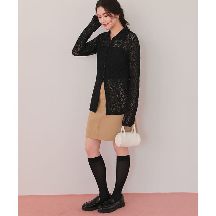 レースコンパクトシャツ | titivate | 詳細画像16 