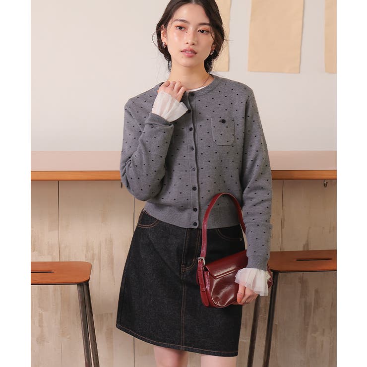 チュールフリルカフスカットソートップス | titivate | 詳細画像28 