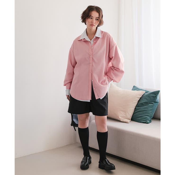 シアーカラーシャツ | titivate | 詳細画像35 