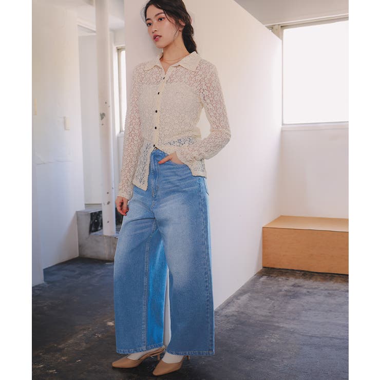 ワイドルーズデニムパンツ | titivate | 詳細画像25 