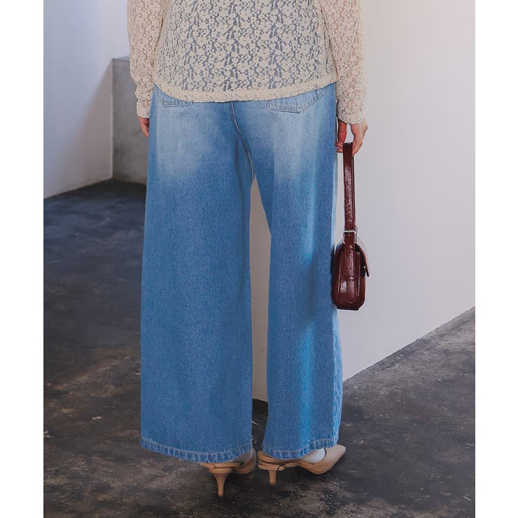 ワイドルーズデニムパンツ | titivate | 詳細画像27 