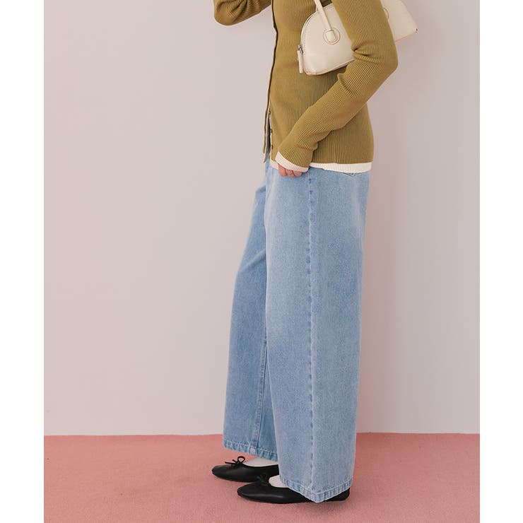 ワイドルーズデニムパンツ | titivate | 詳細画像2 