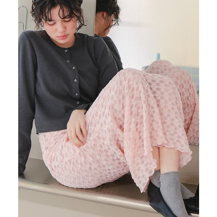 レースIラインスカート | titivate | 詳細画像17 