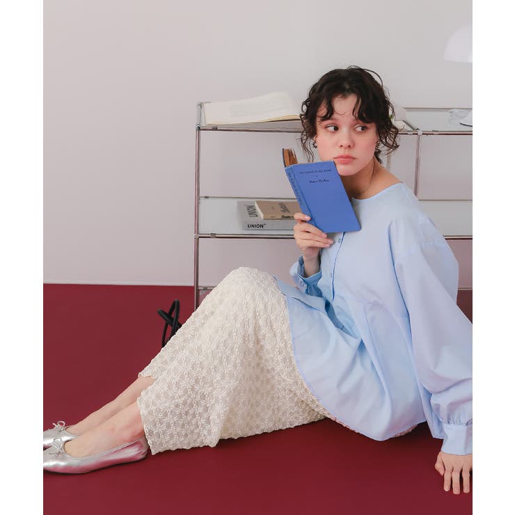 レースIラインスカート | titivate | 詳細画像2 