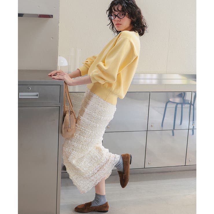 レースIラインスカート | titivate | 詳細画像4 